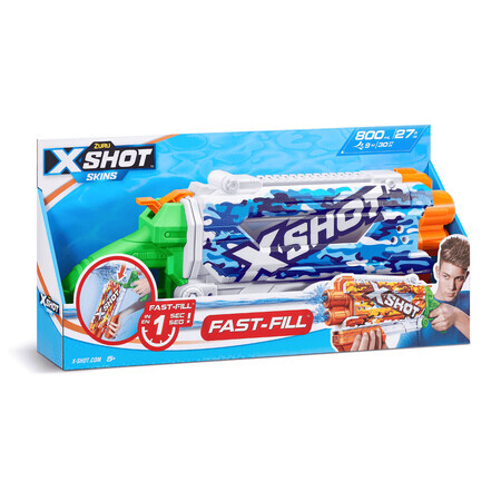 Wasserpistole Felle Schrotflinte Water Camo, +5 Jahre, X-Shot