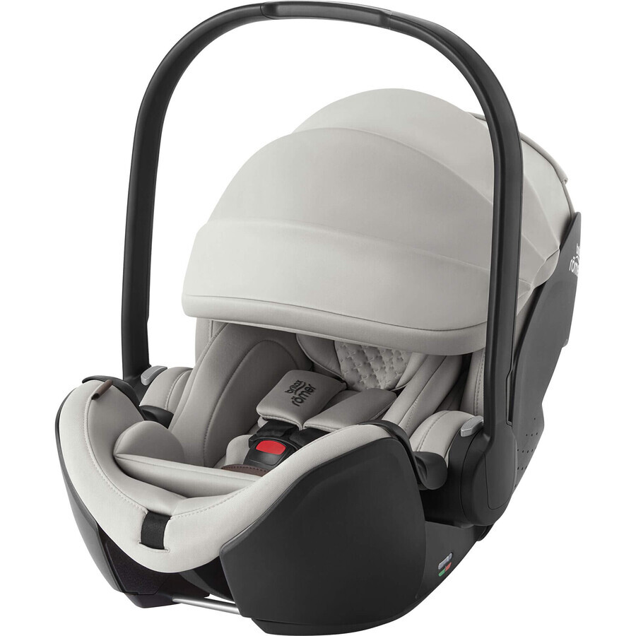 Baby Safe Pro Auto-Liegesitz, 40 - 85 cm, Lux Linen Grey, Britax