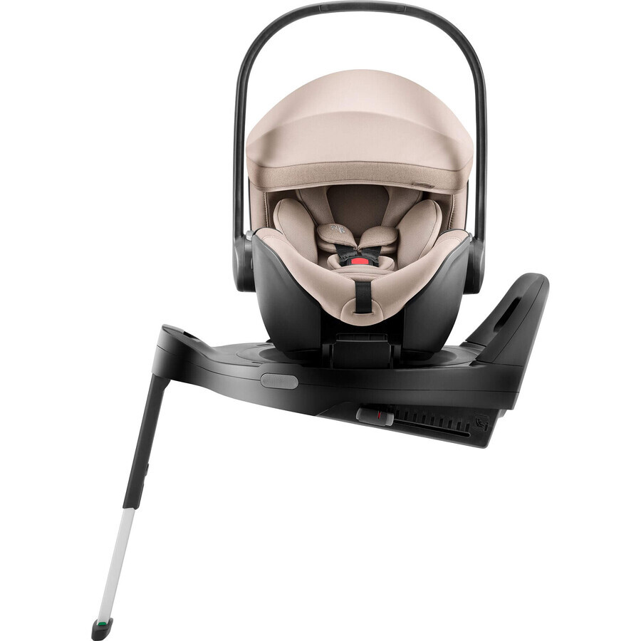 Autositz Baby Safe Pro mit Isofix Base Vario 5Z inklusive, 40 - 85 cm, Teak, Britax, Britax