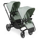 Zwillingskinderwagen Zoom, von 6 Monaten bis 44 kg, Kiefer, ABC Design