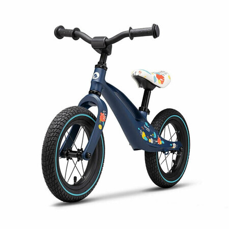 Bicicleta sin pedales Bart Air con ruedas hinchables, 2+ años, Azul Marino, Lionelo