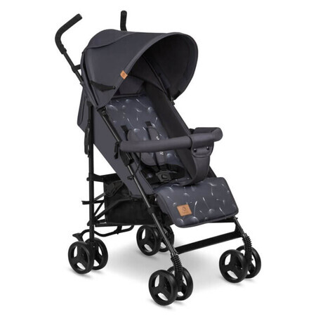 Sportkinderwagen Elia, von Geburt bis 15 kg, Grau Weiß, Lionelo