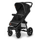 Sportkinderwagen Annet Tour, von Geburt bis 22 kg, Carbon Black, Lionelo