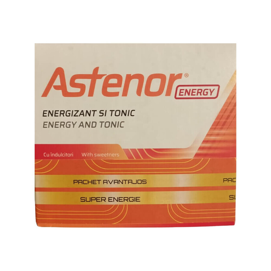 Emballage Astenor Energy + Astenor Perform, 20 flacons + 16 sachets, Biessen Pharma