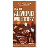 Organic chocolate with almonds and mulberries, 60 g, Benjamisimo