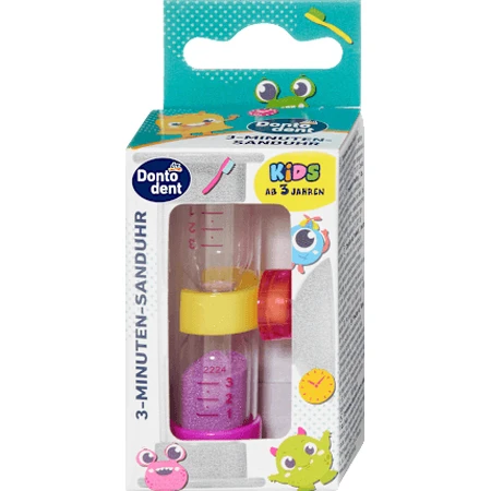 Dontodent 3 Minute Hourglass, 1 pc