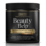 Beauty Help Ultra-Complex 9-in-1 Collagen Formula mit Schokoladengeschmack, 300 g, Zenyth
