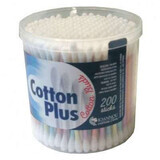 Bețișoare igienice Cotton Plus, 200buc, CMC