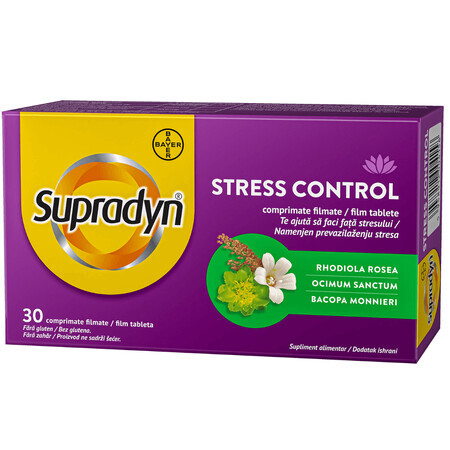 Supradyn Stress Control, 30 comprimés pelliculés, Bayer