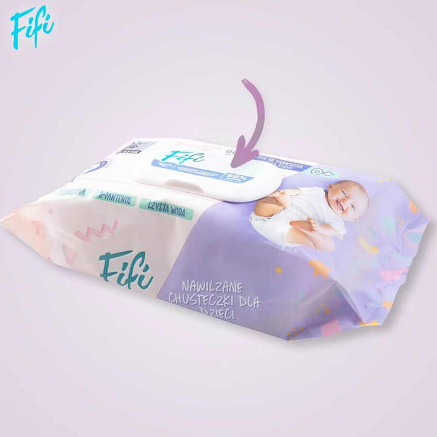 Opharm Fifi Set, Feuchttücher für Kinder, 10 x 80 Stück