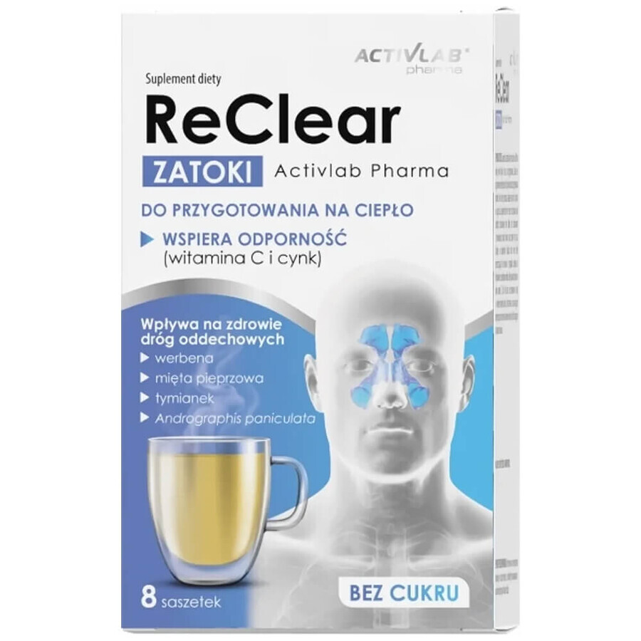 ActivLab Pharma ReClear Zatoki, 8 Beutel à 5 g