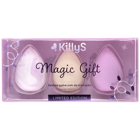 KillyS Magic Gift set, makeup sponge, 3 pieces