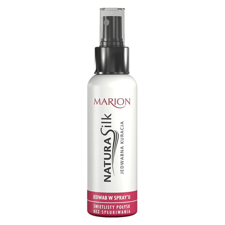 Marion Natura Silk Seidenspray, 130 ml + nährende Handcreme mit Kokosnuss und Ananas, 50 ml gratis