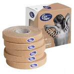 CureTape Classic, kinesiologisches Band, beige, 1 cm x 5 m, 5 Stück