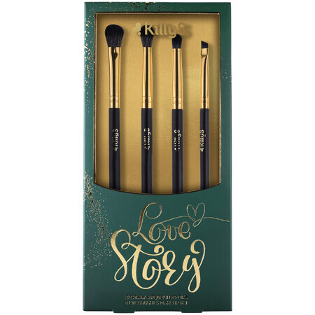 KillyS Love Story Set, Augen Make-up Pinsel, 4 Stück