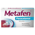 Metafen Paracetamol 500 mg, 20 Tabletten