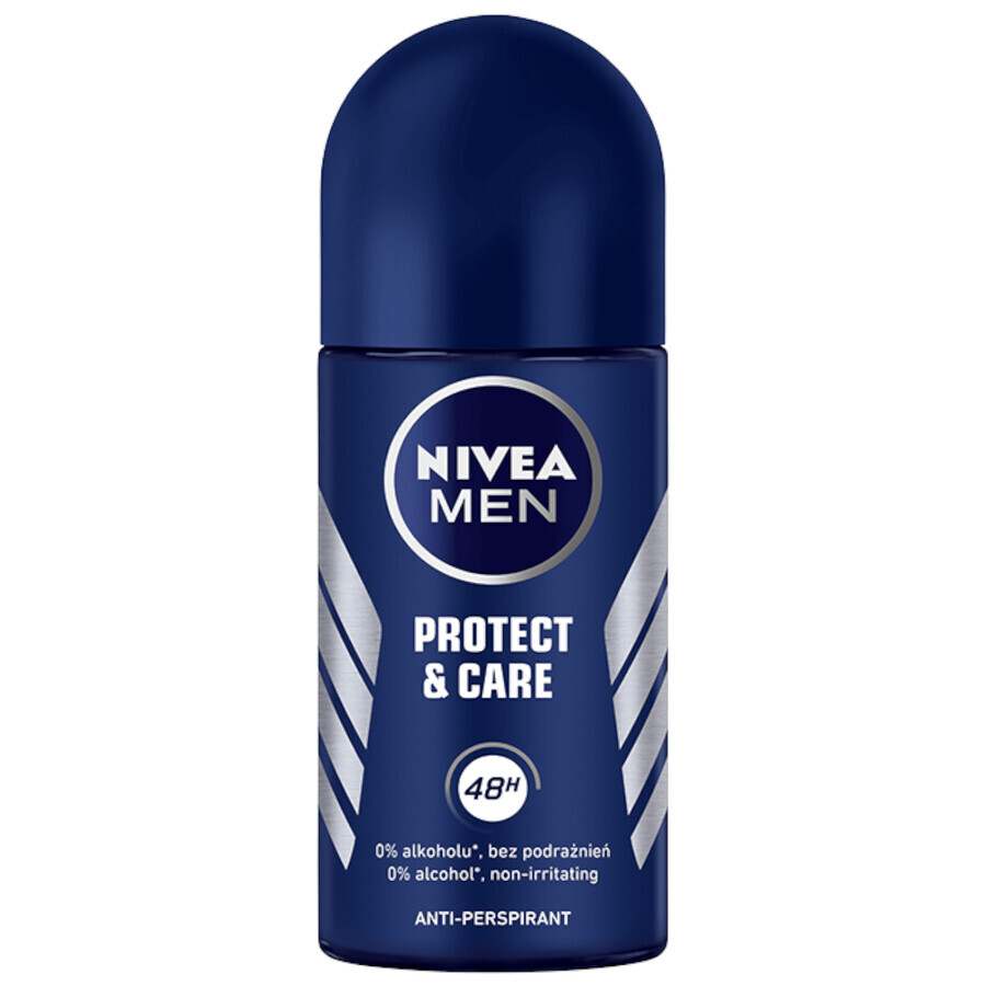 Set Nivea Men Get Protected, Duschgel 250 ml + Creme 75 ml + Antitranspirant Roll-on 50 ml