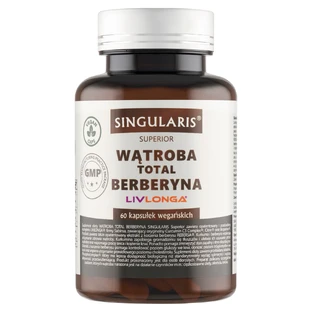 Singularis Superior Liver Total Berberine, 60 capsules