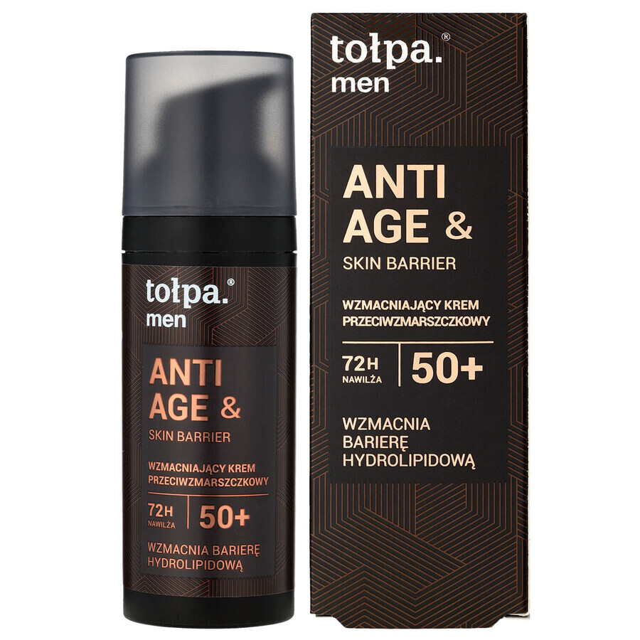 Tolpa Men Crema Reafirmante Antiedad y Barrera Antiarrugas 50+, 50ml