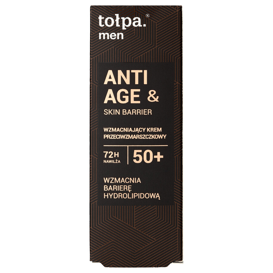 Tolpa Men Crema Reafirmante Antiedad y Barrera Antiarrugas 50+, 50ml