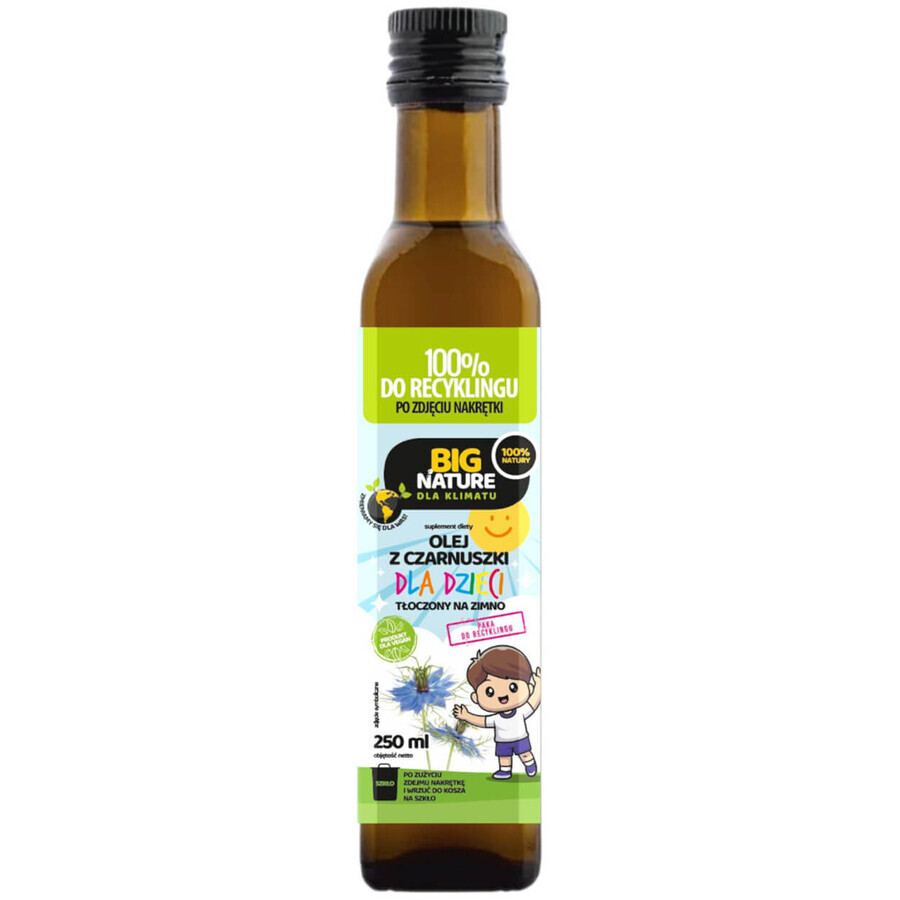 Big Nature Cumin Baby Oil, cold pressed, 250 ml