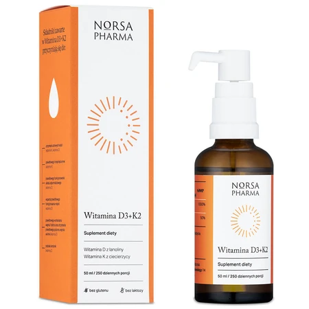 Norsa Pharma Vitamin D3 + K2, 50 ml