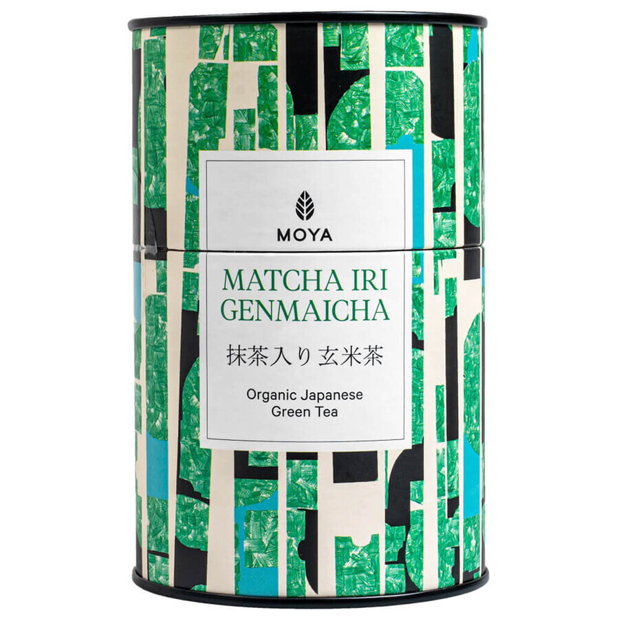 Moya Matcha IRI Genmaicha, biologische Japanse groene thee, 60 g