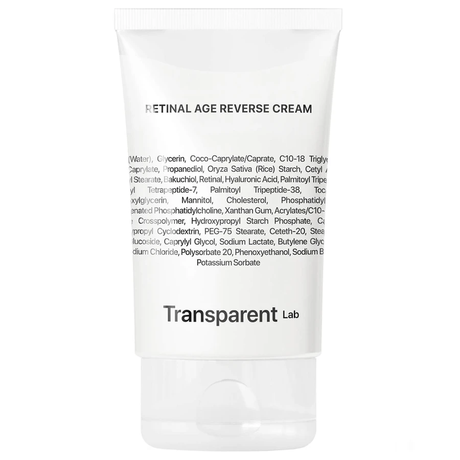 Transparent Lab Retinal Age Reverse Cream, anti-aging face cream with retinal, 50 ml