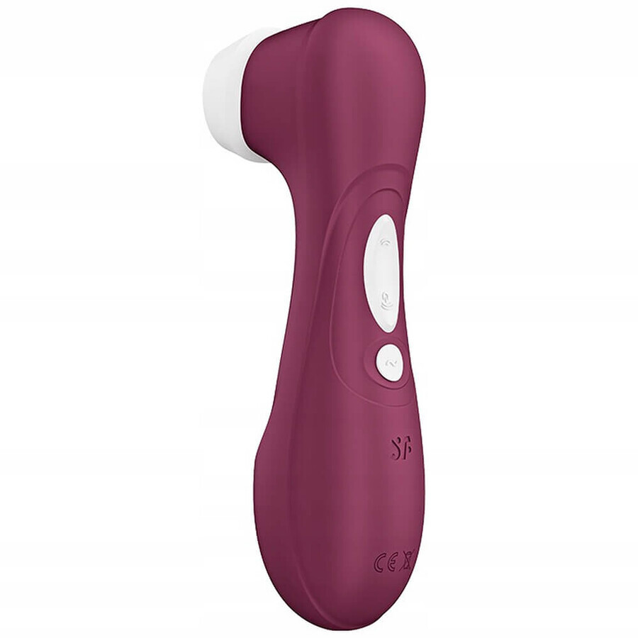 Satisfyer Pro 2 Generation 3 Connect App, masseur clitoridien vibrant sans contact contrôlé par application, rouge