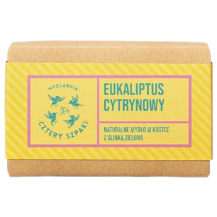 Four Pins, Stückseife, Zitrone-Eukalyptus, 110 g