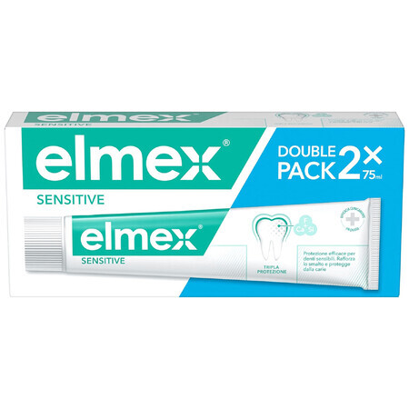 Elmex Sensitiv-Zahnpasta 2 x 75 ml