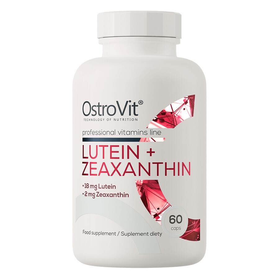 OstroVit Lutein + Zeaxanthin, 60 Kapseln