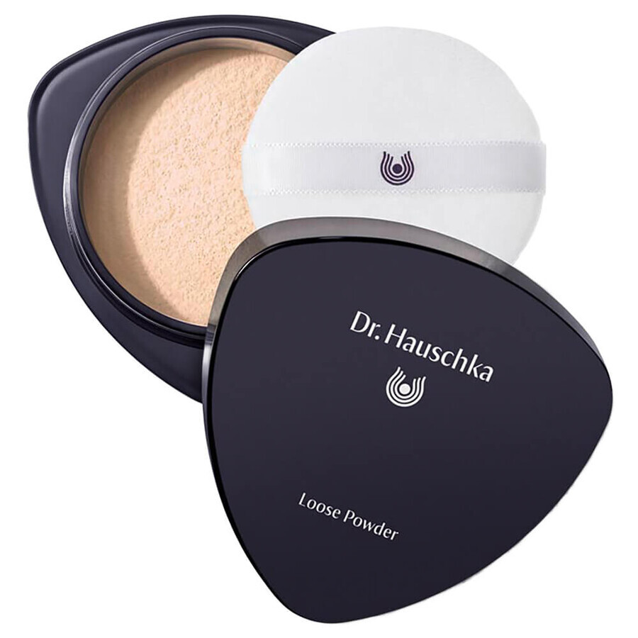 Dr. Hauschka Every day beauty kit, eye and brow eye shadow palette, 5.3 g + face primer, 30 ml + clear loose powder, 12 g + black mascara, 6 ml