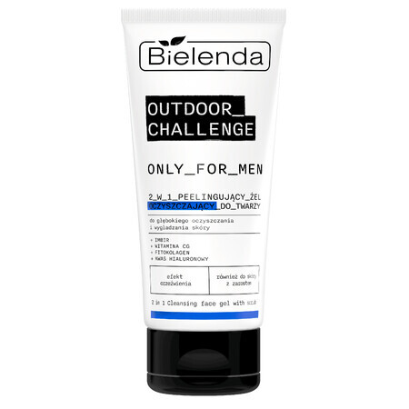 Bielenda Only for Men Outdoor Challenge Gesichtspeeling-Gel 150 ml