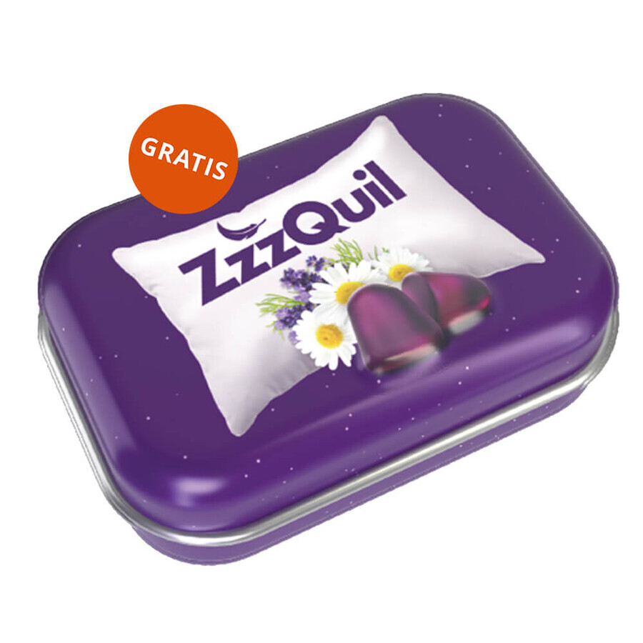 ZzzQuil Nature, jelly beans, 60 pieces + free travel box for jelly beans