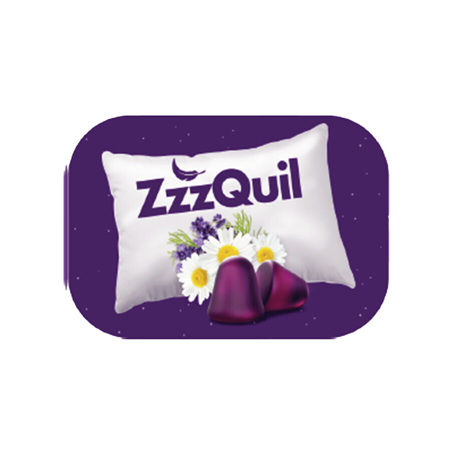 ZzzQuil Nature, jelly beans, 60 pieces + free travel box for jelly beans