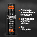 Alpecin C1 Koffein Black Edition, Haarwachstum stimulierendes Shampoo, 250 ml