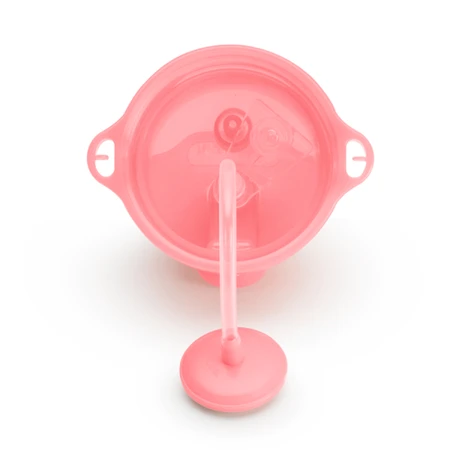 Munchkin Tip&Sip straw cup, pink, 296 ml