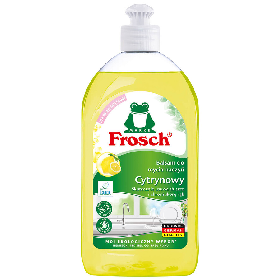 Frosch Geschirrspülmittel, Zitrone, 500 ml