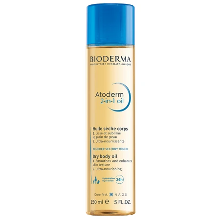 Bioderma Atoderm 2-in-1 Öl, trockenes Körperöl, 150 ml