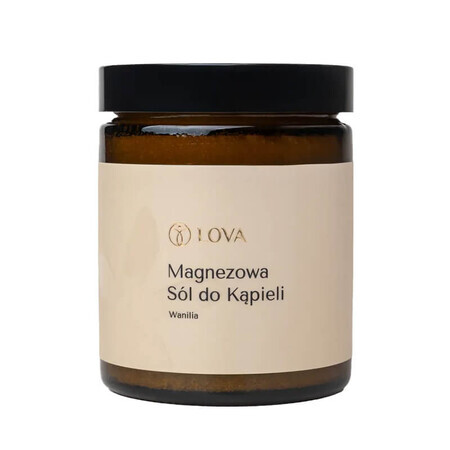 Lova Magnesium Badesalz, Vanille, 180 g