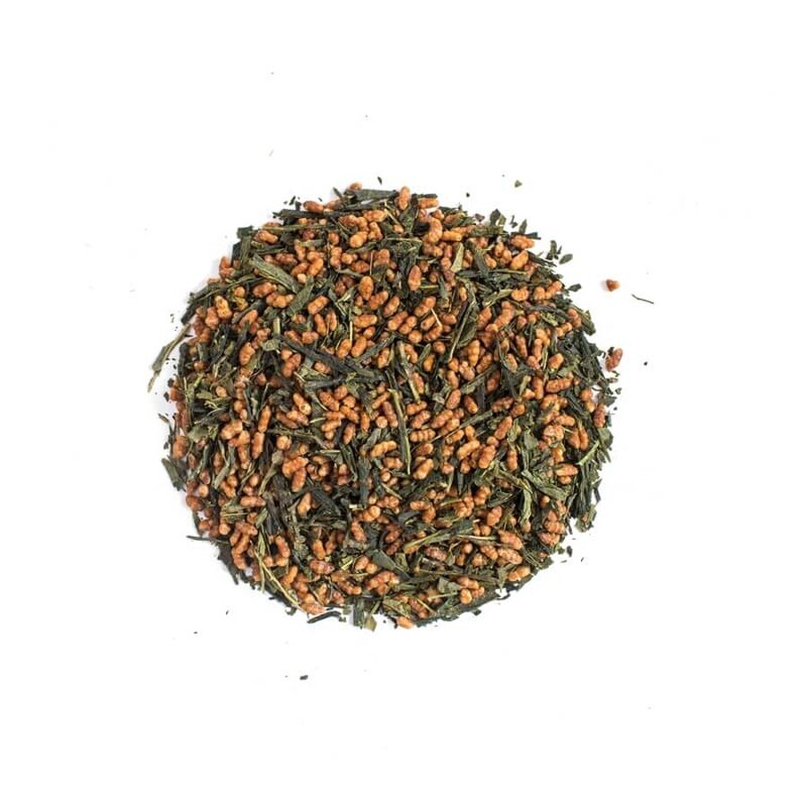 Moya Genmaicha, ceai verde japonez organic, 60 g