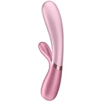 Satisfyer Hot Lover, beheizter Bunny-Vibrator, App-gesteuert, rosa