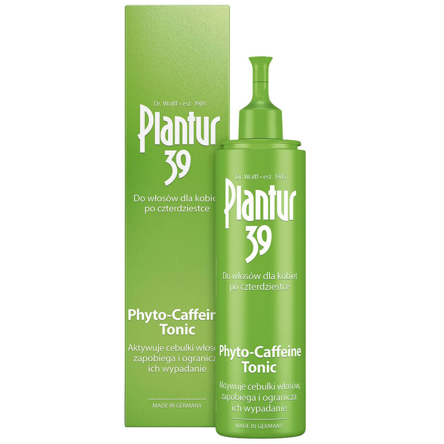 Plantur 39 Phyto-Coffein, Haarwachstum stimulierendes Tonikum, 200 ml