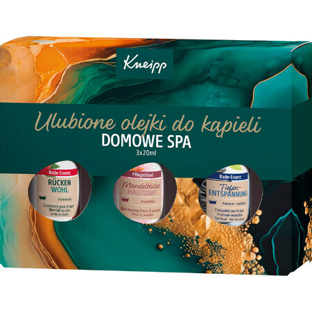 Kneipp Lieblings-Badeöl-Set, 3 x 20 ml