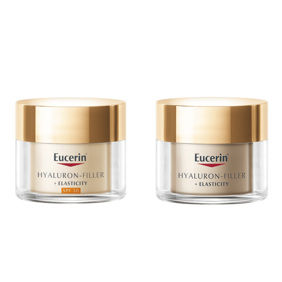 Eucerin Hyaluron-Filler + Elasticity set, crema de día 50 ml + crema de noche 50 ml