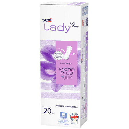 Lady Slim Breasts, urologische Einlagen, Micro Plus, 20 Stück