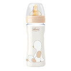 Fles met rubberen speen en regelbare doorstroming, Original Touch, unisex, +0 maanden, 250ml, Chicco