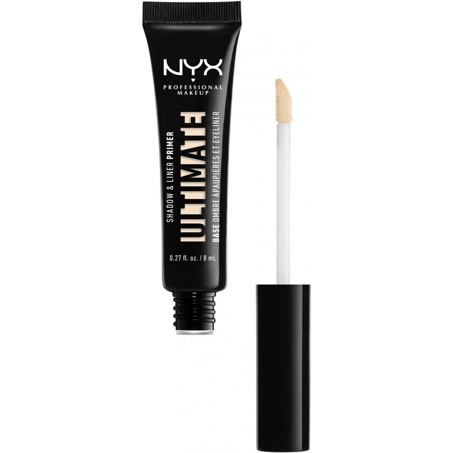 NYX Professional Makeup Ultimate Shadow & Liner Primer - Lidschattengrundierung, Hell 8 ml