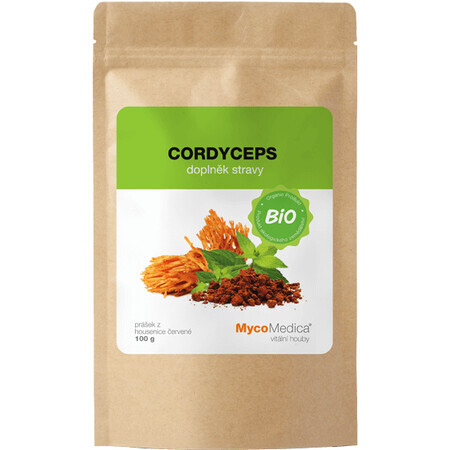 MycoMedica Cordyceps militaris Pulver 100 g